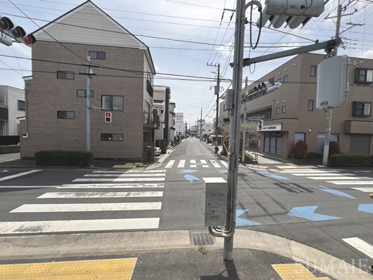 リブリ・ゆうやⅥのバルコニー|外からの目が気にならないバルコニーで洗濯物が干せます