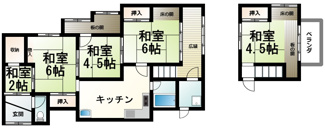 【間取り】 | 北大路２丁目