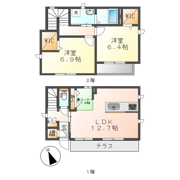 アングリアの間取り