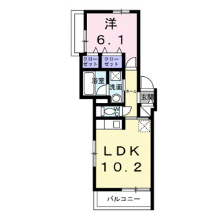 【間取り】 | ｃｅｒｎｅ西宮 | 間取図