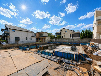 【前面道路含む現地写真】 | 久我山4区画 | 低層住宅街
