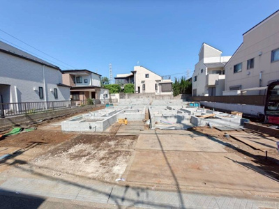 【前面道路含む現地写真】 | 新築戸建/久我山4棟 | 車通りの少ない前面道路