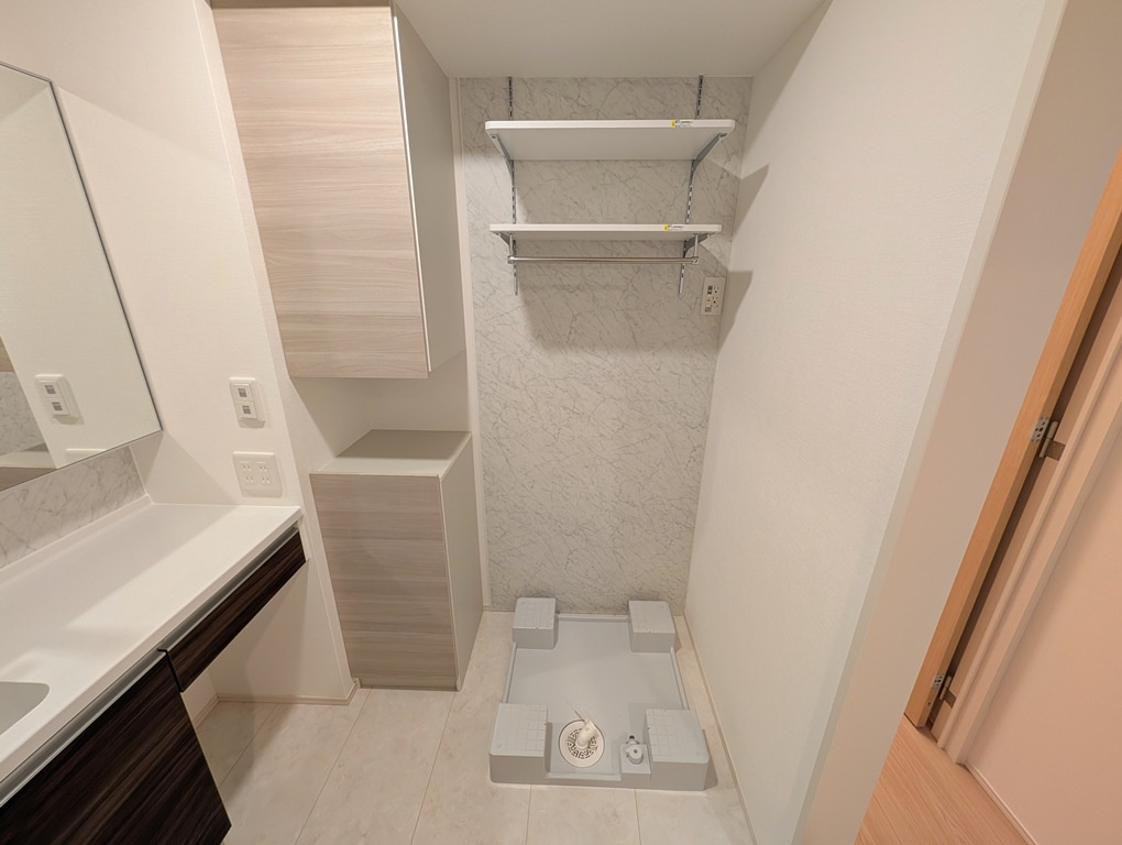 D-avance柱六番町 Ⅰの洗面所