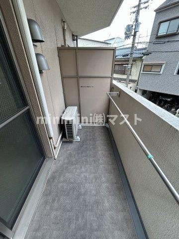 プリマベラ福島のバルコニー