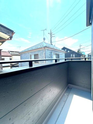 新座市野寺4丁目　新築一戸建　西武池袋線　ひばりヶ丘のバルコニー