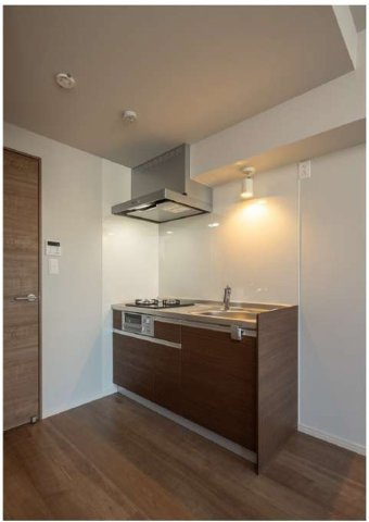 福岡市東区　新築1棟収益マンション　【OAK VILLA 松島 レジデンス】のキッチン
