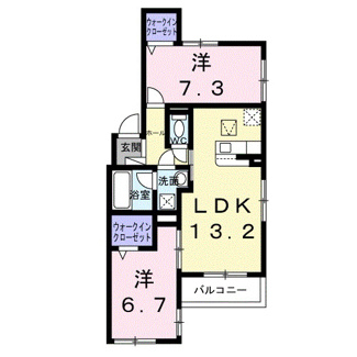 【間取り】 | ｃｅｒｎｅ西宮 | 間取図