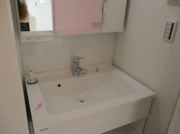 メゾンラフィネの独立洗面台