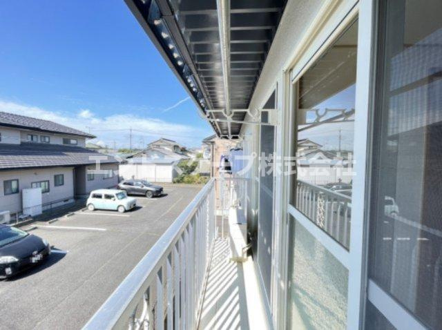 ファミールハイツⅠのバルコニー|高崎、前橋エリアのお部屋探しはエンドスケープまで！お客様の理想お聞かせ下さい♪