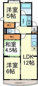 サンパーク大鐘の間取り