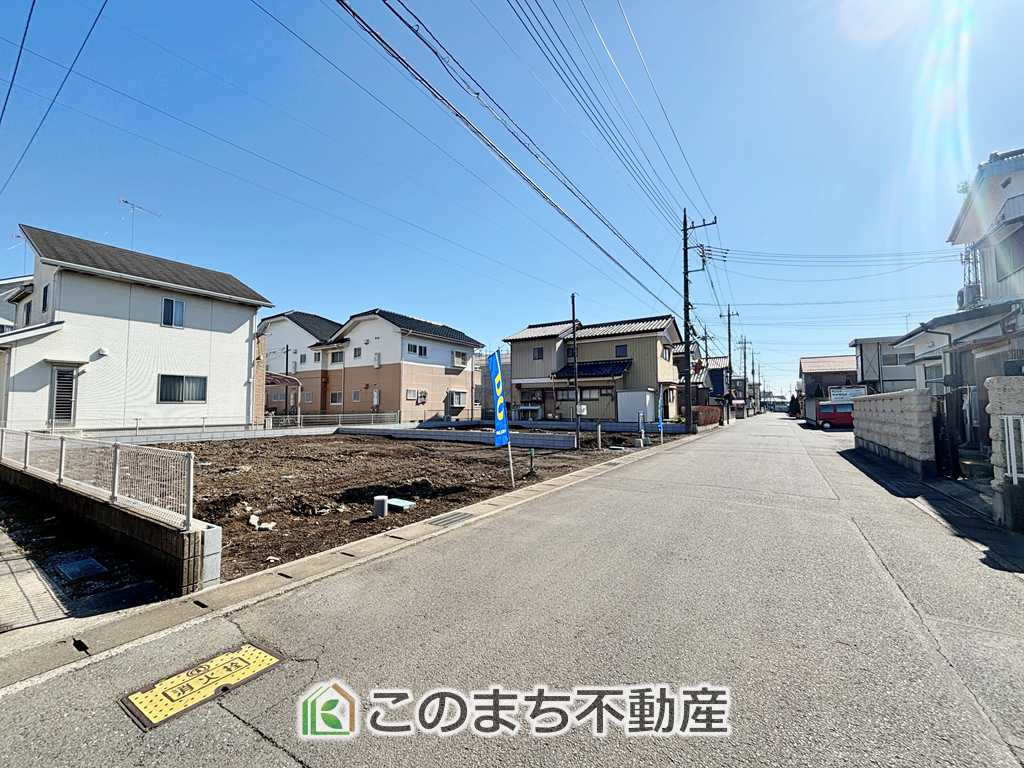 リガーレ小山市城北15期の前面道路含む現地写真|前面道路含む現地写真