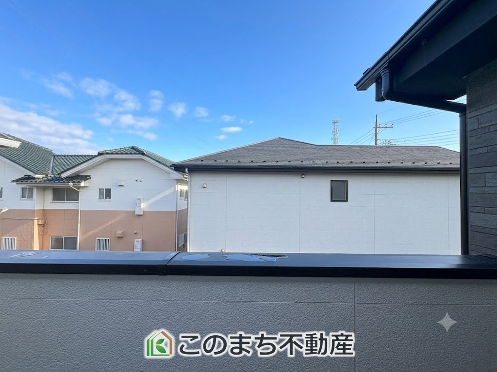 リガーレ小山市城北15期の展望|見晴らしのいい展望ございます。