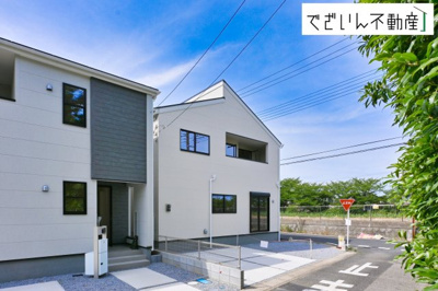 【玄関】 | Livele Garden.S久喜市鷲宮駅Ⅲ(久喜市栄1丁目)　新築住宅 | ≪2号棟≫
現地(2026年6月撮影)