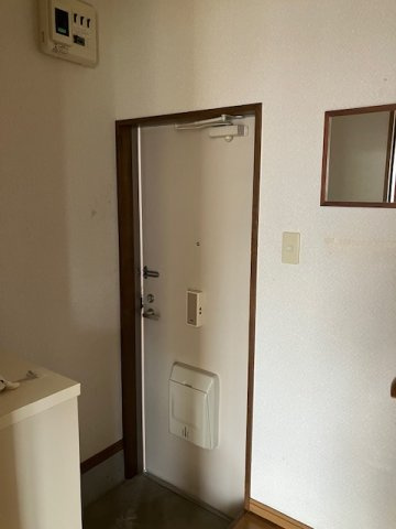 キャニオン十和田B棟の玄関|玄関です
