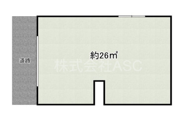都島本通4丁目1階貸店舗の間取り
