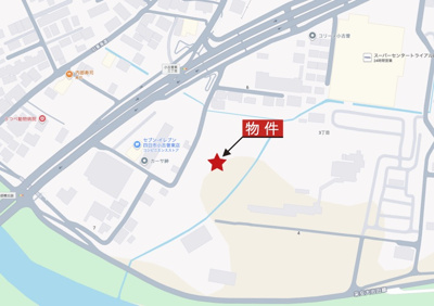 【地図】 | 四日市市小古曽東3丁目《1号棟》 | 詳細Map