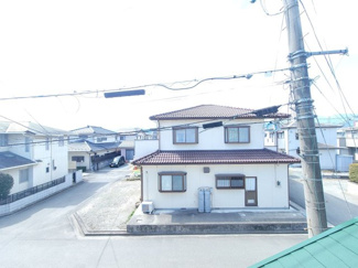 【展望】 | 中央市西花輪 内外装一新 中古戸建 角地 駅歩く10分 車2 | 二階より西側を望む