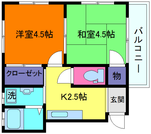 スエヒロマンションの間取り