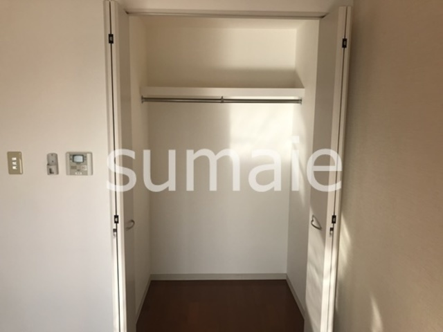 Aco　Mansionsの収納|クローゼットタイプの収納です。