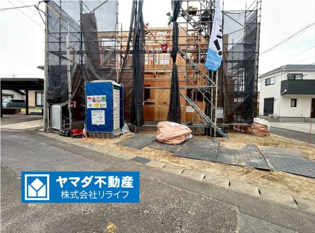 ハートフルタウン　一宮市萩原町戸苅7番　全1区画分譲の外観|「現地（2026年4月9日）撮影」　
■外観写真　
■ヤマダ不動産　株式会社リライフ　