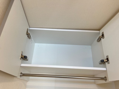 【収納】 | プリオーレおおたかの森 | 洗濯機置き場上収納