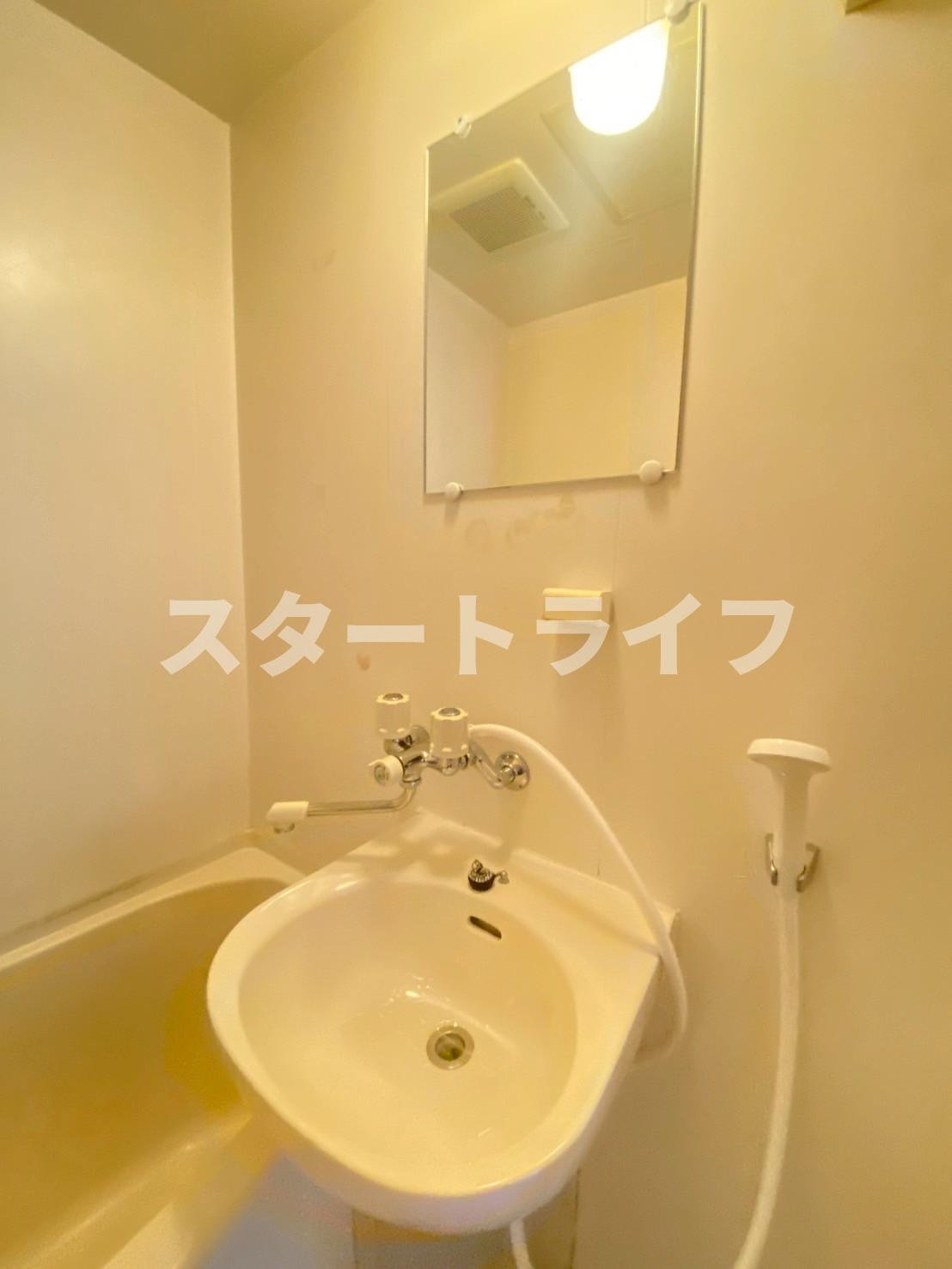 大阪市淀川区新高４丁目の賃貸マンションの洗面所
