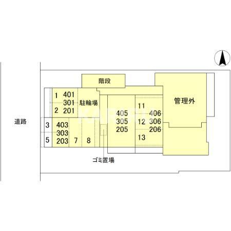 ファーロの区画図