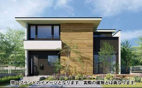 葛飾区東新小岩６丁目　新築戸建ての外観パース