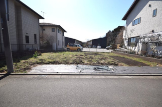 【外観】 | 湘南台駅-藤沢市遠藤-１区画／建築条件無整形地49坪！南側駐車場-53-9 | 遠藤現地写真②