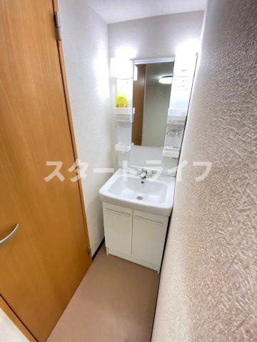 大阪市淀川区新高２丁目の賃貸マンションの洗面所