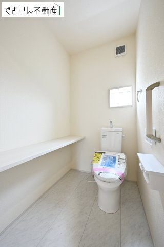【トイレ】 | blooming garden羽生市南羽生1丁目　新築住宅 | 現地(2026年6月撮影)