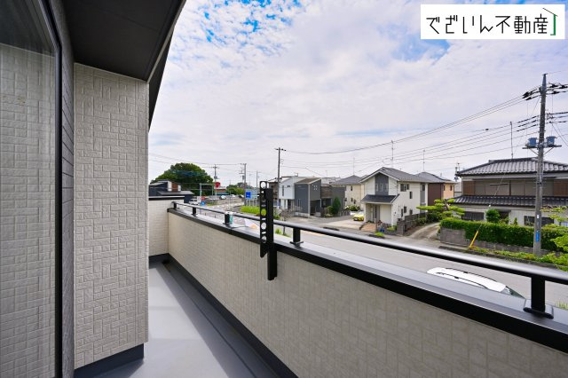 【バルコニー】 | blooming garden羽生市南羽生1丁目　新築住宅 | 現地(2026年6月撮影)