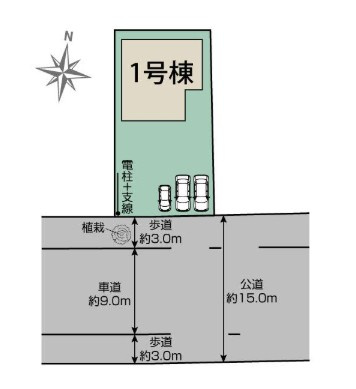 【区画図】 | blooming garden羽生市南羽生1丁目　新築住宅