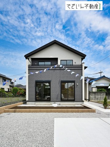 【外観】 | blooming garden羽生市南羽生1丁目　新築住宅 | 現地(2026年6月撮影)