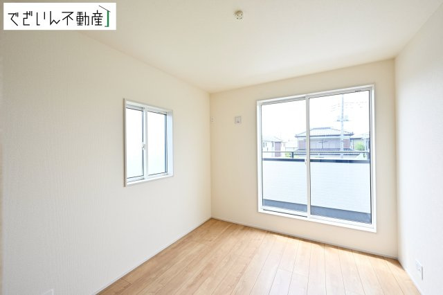 【洋室】 | blooming garden羽生市南羽生1丁目　新築住宅 | 現地(2026年6月撮影)