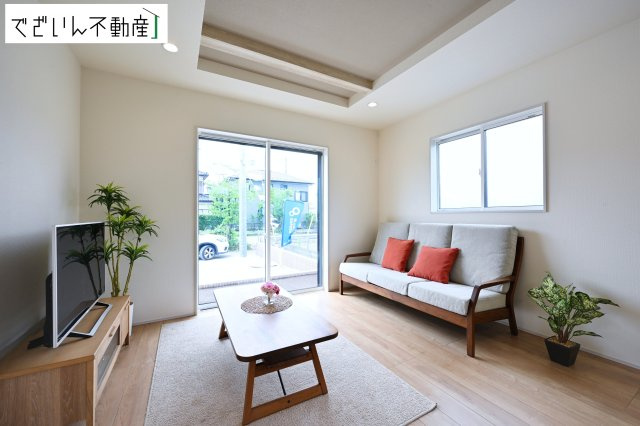 【居間・リビング】 | blooming garden羽生市南羽生1丁目　新築住宅 | 現地(2026年6月撮影)