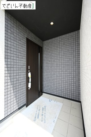 【玄関】 | blooming garden羽生市南羽生1丁目　新築住宅 | 現地(2026年6月撮影)