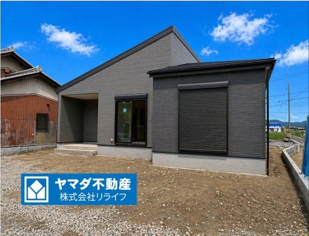 【商談中】リーブルガーデン　羽島郡笠松町米野　全3区画分譲の外観|■3号棟
■YAMADA電機の　ヤマダ不動産　株式会社リライフ　岐阜店■
省エネ・耐震性◎の一建設の家。　
日本の風土に調和する木造軸組工法。フラット３５はＳＡを取得！１０年間の金利優遇あり！　
