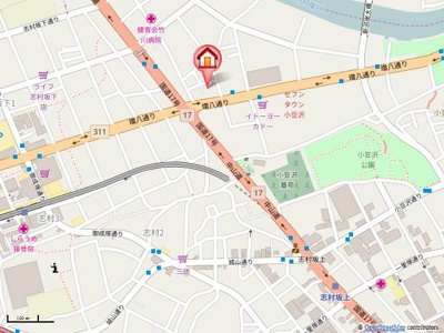 【地図】 | ボナール志村