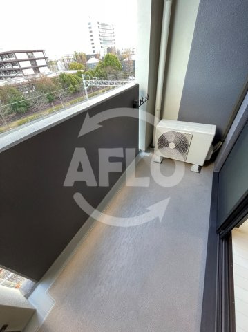 グランジュテ住吉のバルコニー|グランジュテ住吉