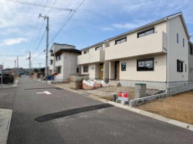 中須賀町第1　2号棟新築戸建　の前面道路含む現地写真|※2026年3月29日撮影