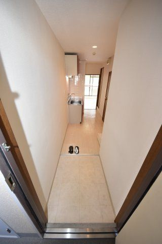 ドエル南堀江の玄関