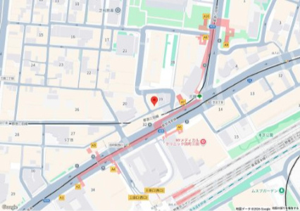 ARISTO三田 (アリスト三田)の地図