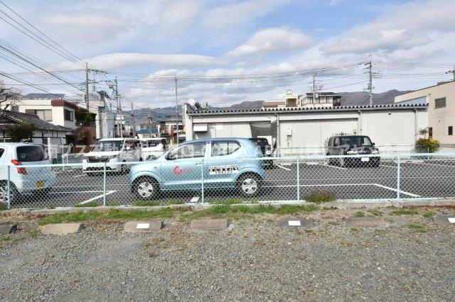 甲府市青沼３丁目の売地の展望|西側敷地より北を撮影