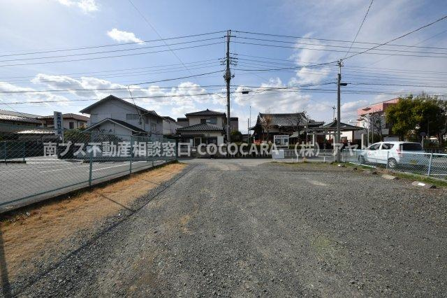 甲府市青沼３丁目の売地の展望|西側敷地より東を撮影