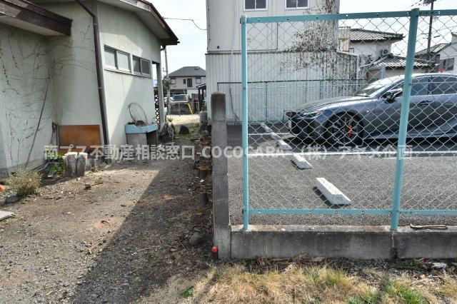 甲府市青沼３丁目の売地のその他|南側敷地西側敷地境界部分（北側より撮影）
