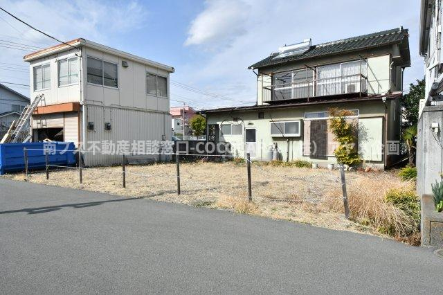 甲府市青沼３丁目の売地の外観|南側敷地を南東より撮影