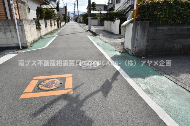 甲府市青沼３丁目の売地の周辺