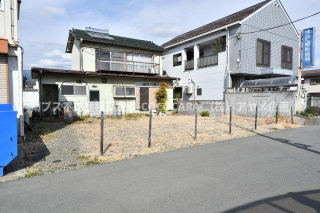 甲府市青沼３丁目の売地の外観|南側敷地を南西より撮影