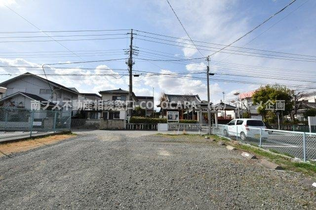 甲府市青沼３丁目の売地の外観|西側敷地を東側から撮影